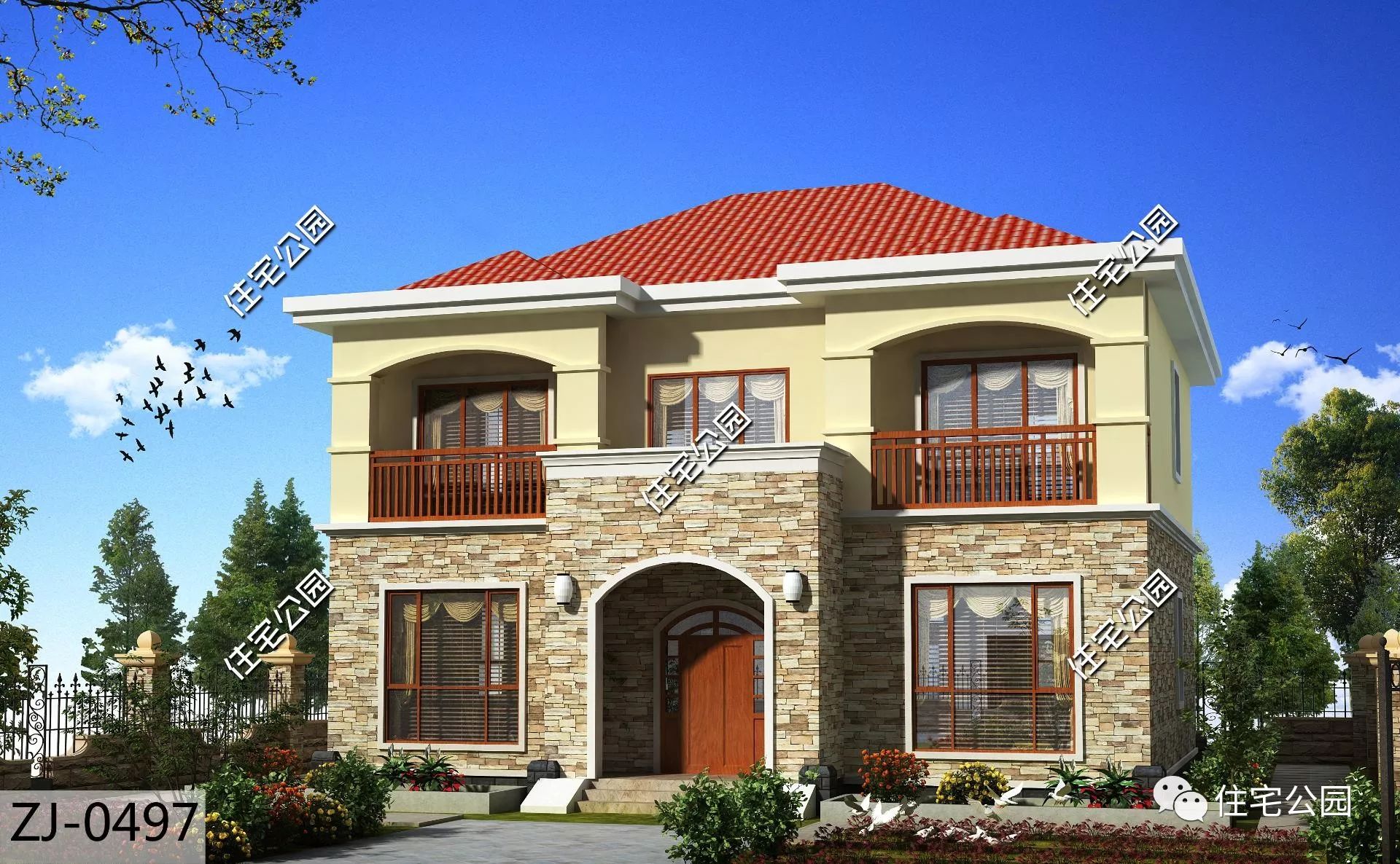 农村最新最美建房图,最经典的农村建房户型图