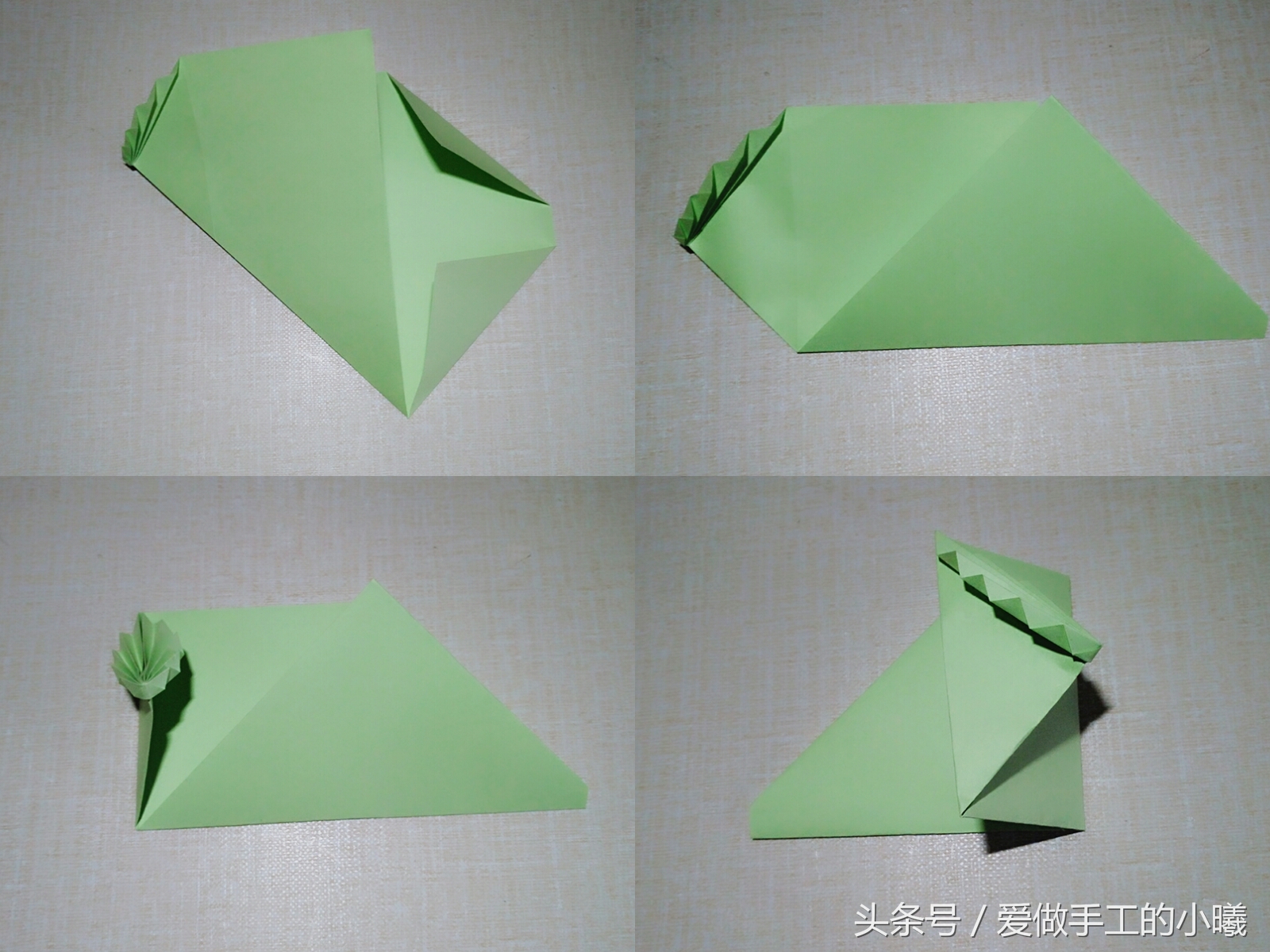 折纸信封精美版,手工折纸简单信封手残党