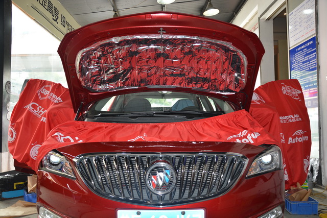 绍兴别克英朗隔音改装案例,长沙英朗隔音改装