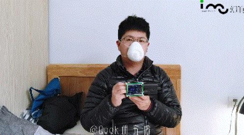 高端电动防霾口罩,智能防霾口罩