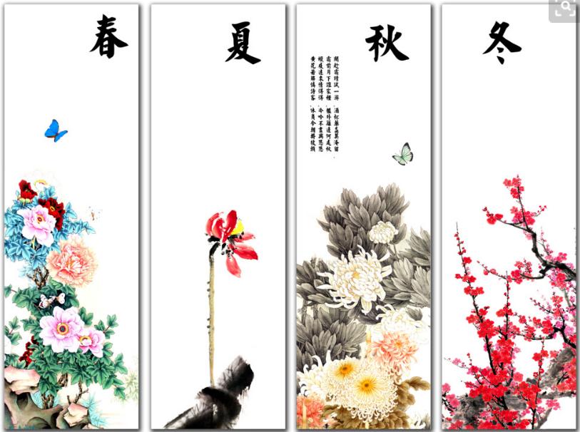 春花秋月夏夜冬雪解说,歌咏春夏秋冬的诗词