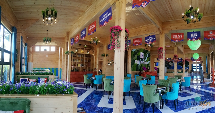 北海木质豪宅,北海中式豪宅