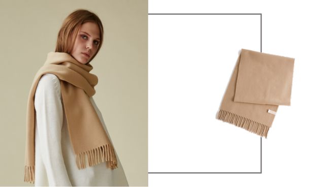 大牌围巾经典款,大牌围巾戴法简单好看