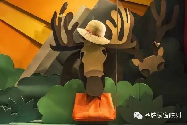 爱马仕橱窗||简单是艺术的底色！