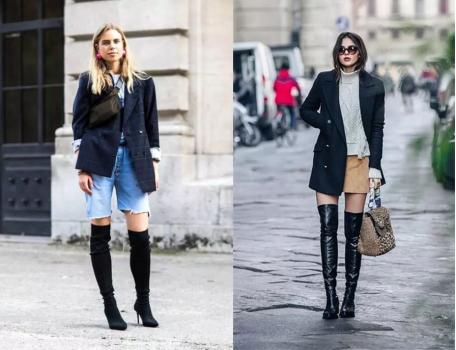 杨幂的同款细高跟过膝长靴图片,迪丽热巴杨幂过膝长靴