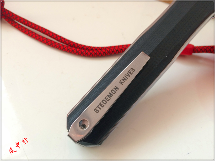 外形优雅的折叠小宝剑，STEDEMON时代C05双刃*刀折**试玩