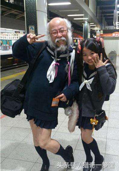 奇葩的日本人照片,奇葩日本老照片