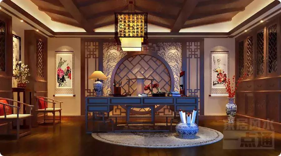 瓷器风水摆件客厅,适合放玄关的摆件轻奢高端瓷器