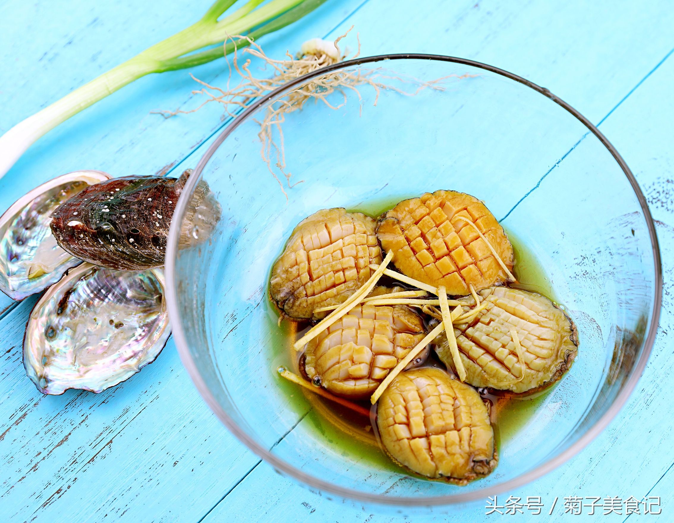 豉汁蒸鲍鱼酒店版,豉汁蒸鲍鱼的做法视频