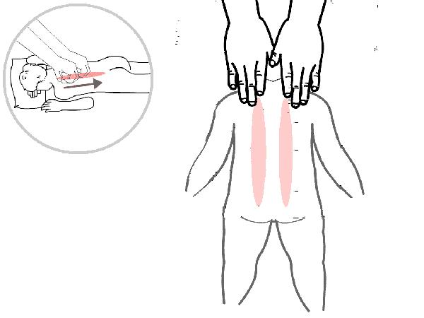 宝宝感冒上吐下泻小儿推拿,宝宝上吐下泻精神不好怎么办