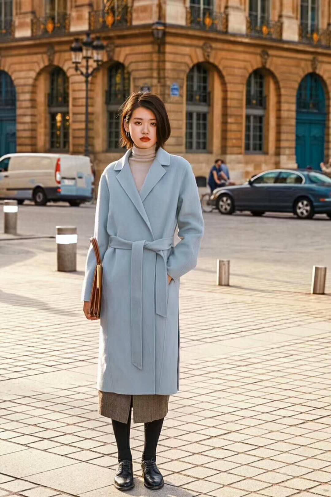 时髦个性潮流大衣高级感女,气质百搭轻奢大衣