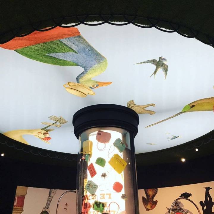 跟着郭小Lu去装逼，买不起爱马仕，可以去爱马仕空间“奇迹漫步”哦