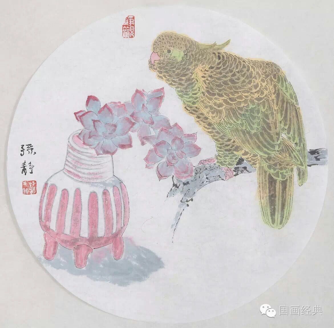 且看花鸟画家孙静的彼岸——浮生——若梦