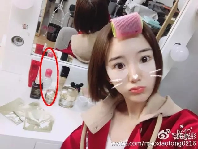 毛晓彤用什么粉底,毛晓彤清洁膏