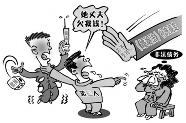 妻子借网贷赌博欠债丈夫要还吗,妻子赌博欠款几十万无力偿还