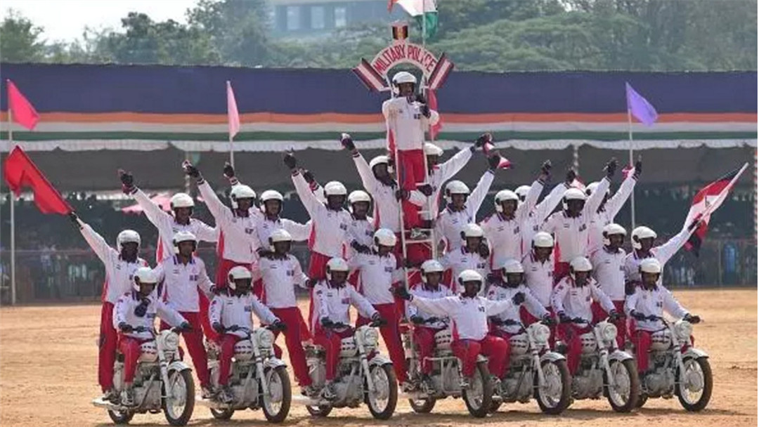 印度举行建军节阅兵,印度举行阅兵仪式