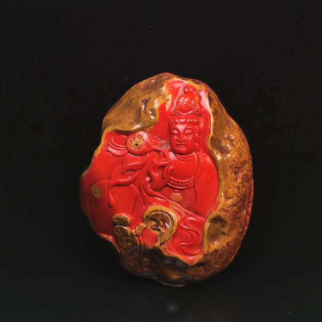 南红漂亮手串,南红珠子买回来怎么量尺寸