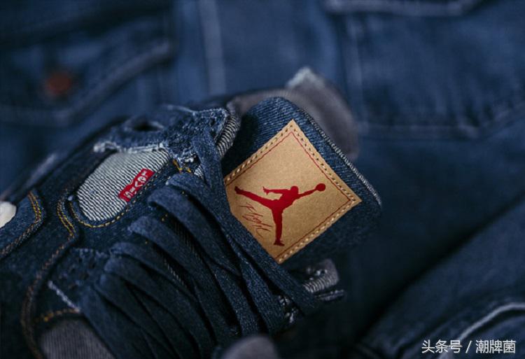 周杰伦上脚levisxairjordan4,levisxairjordan4第二配色