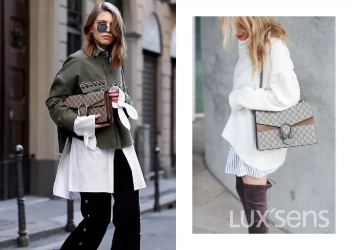 gucci广州瑰丽,gucci经典包包超mini拼红