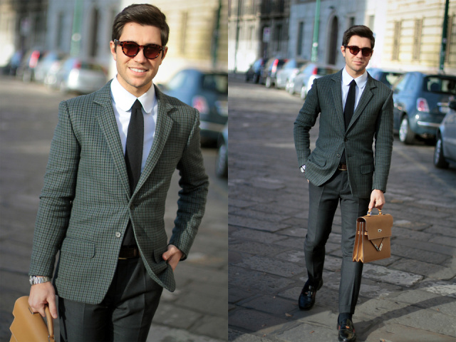 男生提升气质法则,男士气质双肩背包