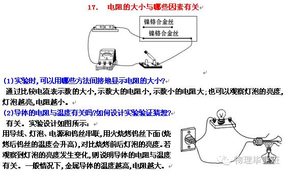 （全精!）中考物理冲刺——实验题“注意事项”总结归纳！