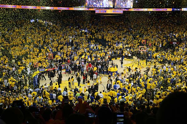 勇士时隔多少天重返西决,勇士进入西决了吗