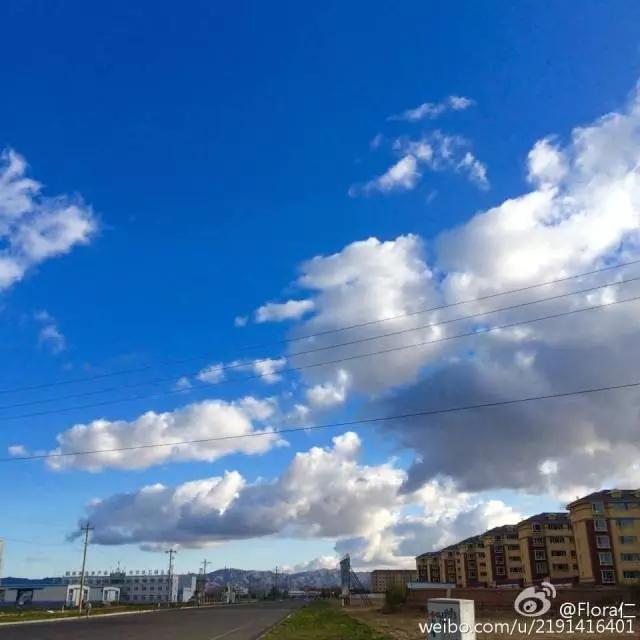 你仰望的天空是我眷恋的包头蓝!