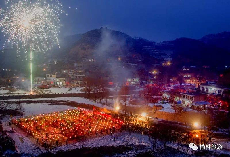 陕西榆林过大年活动,陕北榆林过大年老街秧歌安排