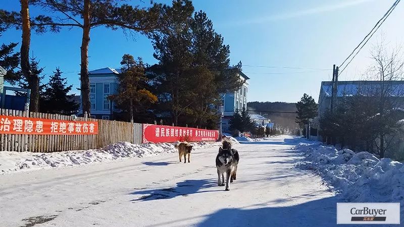 开着昂科威探索中俄边界！在冬天感受一下边陲小镇的极寒