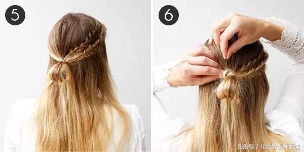 觉得直发好看,直发适合的编发