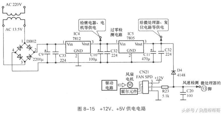 变频空调八大电路图视频讲解,变频空调电路的元件工作原理