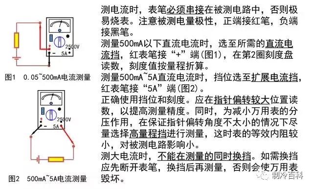 万用表电工使用技法口诀,电工新手入门怎样使用数字万用表