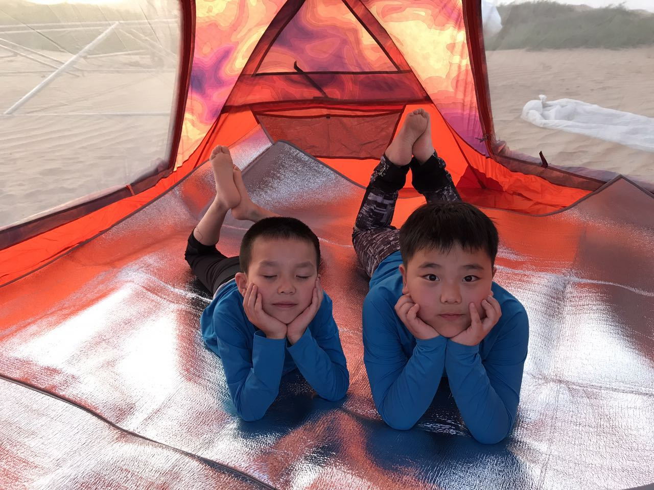 尊重与爱｜2018腾格里沙漠角色互换亲子冬令营