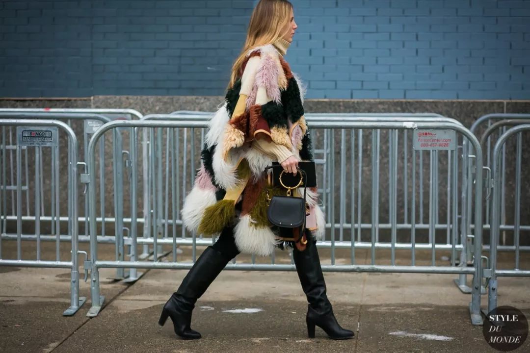 全羊羔毛半裙,羊羔服高级感