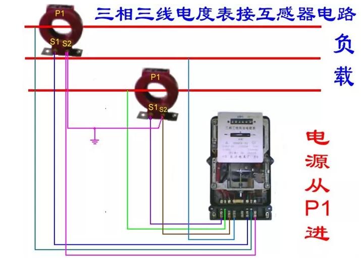 电能表接线图分享：看似复杂，其实很简单！