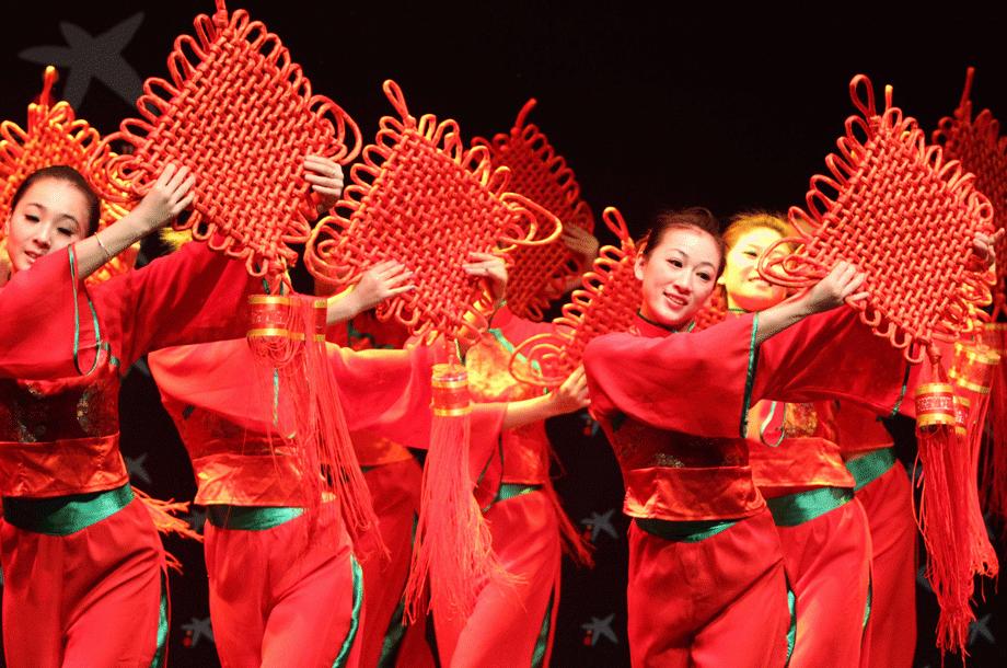 最美中国结舞蹈,最美中国结吉祥如意