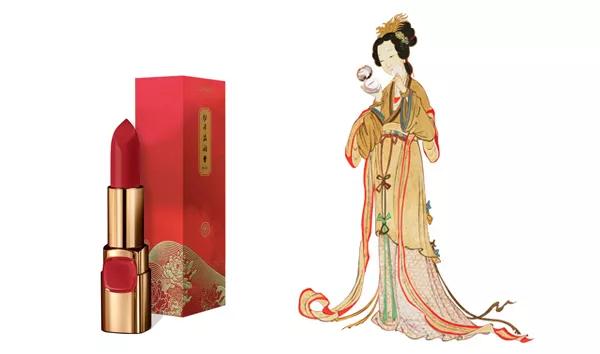 千秋艳绝五大美人你知道吗？过中国年，口红就涂中国红！