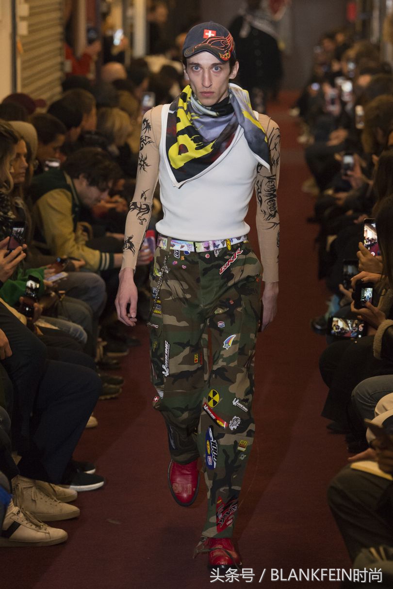 时装周eliesaab秀场,vetements男装发布会