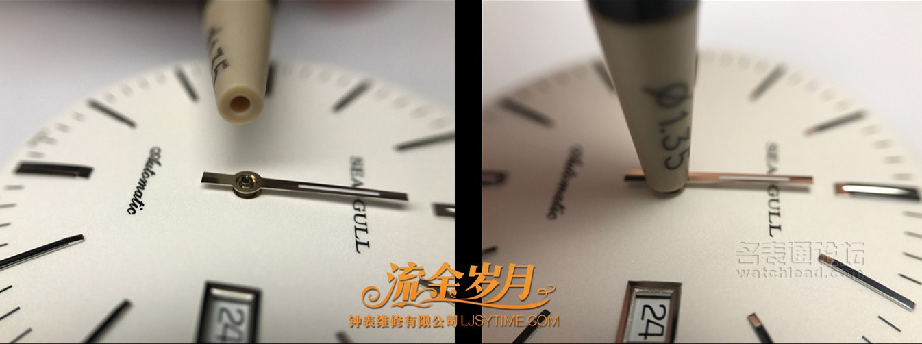 浪琴表如何保养和维修,修表教程浪琴八针月相