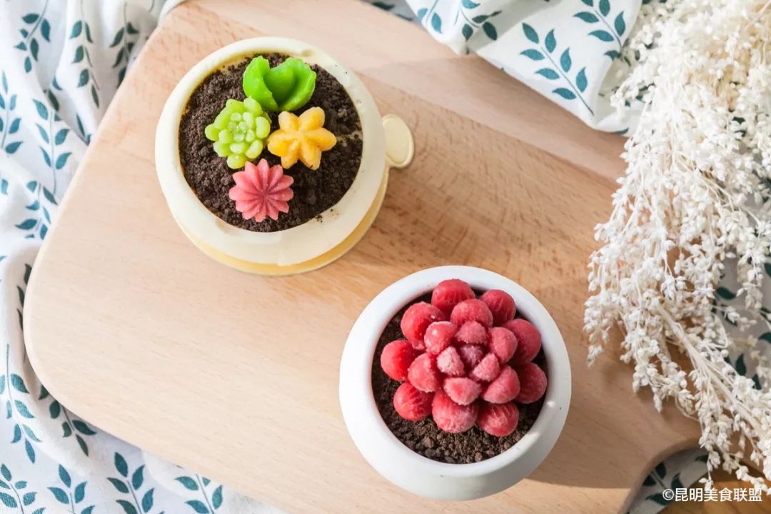 猎奇！昆明街边甜品店，居然每天200美少女拥挤这里生吃多肉