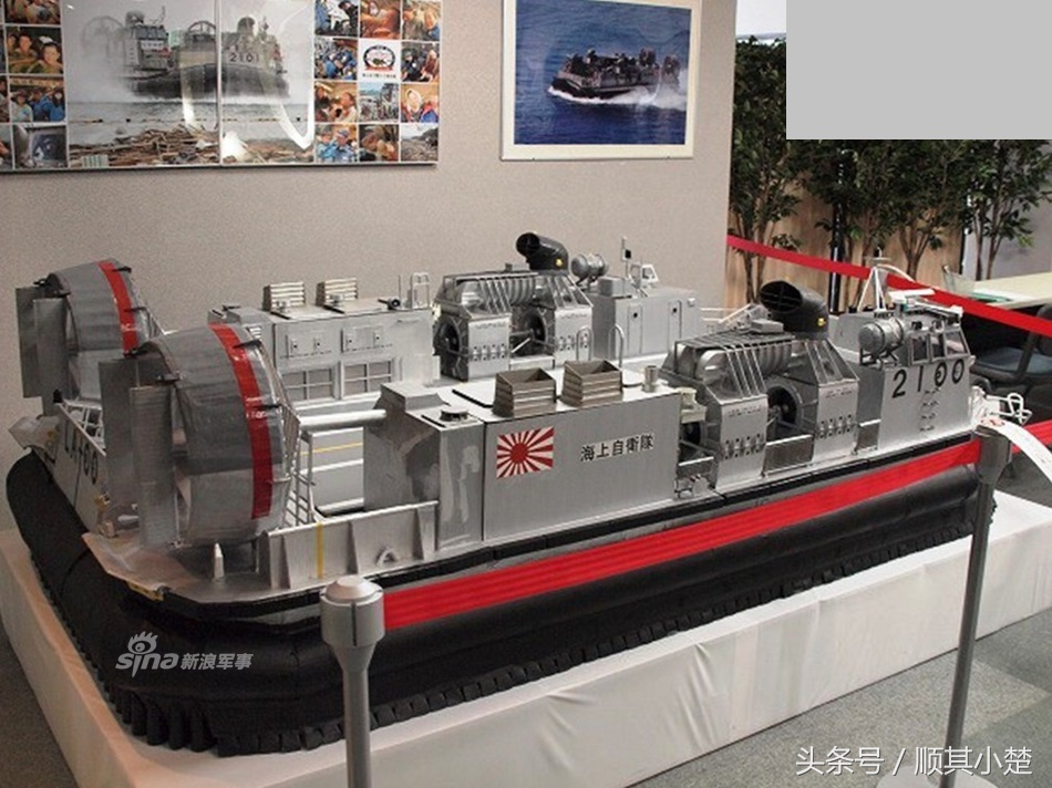 独岛号两栖攻击舰与lcac气垫船,日本海上自卫队lcm机械化登陆舰