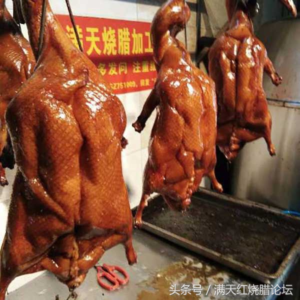 脆皮鸭制作方法一次做好能用几次,正宗的脆皮烧鸭技术配方