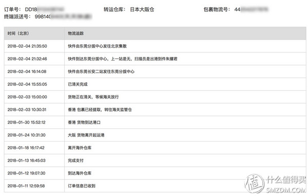 28天从大阪到北京——转运四方体验券众测报告