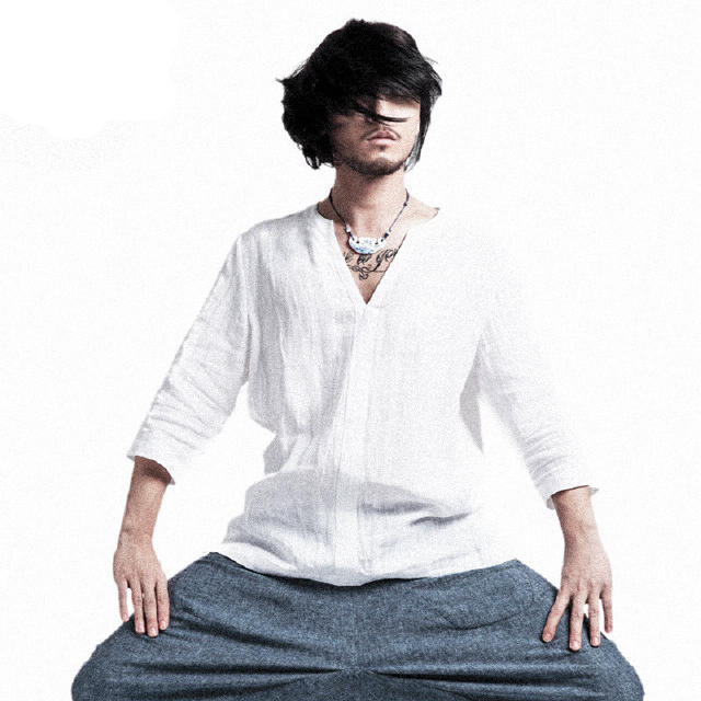 凉爽透汗轻奢高级感衬衫,柔软凉爽亚麻制成的宽松衬衫