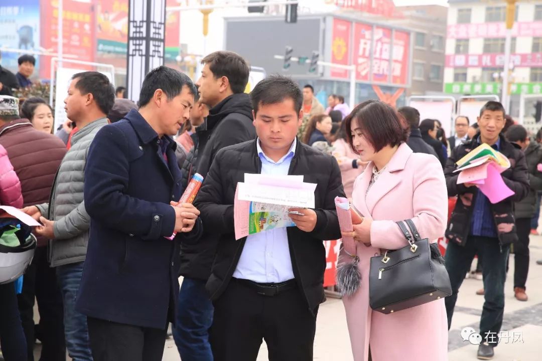 火！火！火！丹凤县2018年“春风行动”暨雨丹劳务协作现场招聘会爆棚啦！