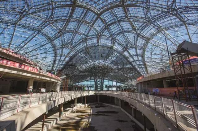 北京新机场位置示意图,北京最大综合交通枢纽建设加速