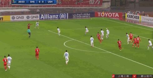 亚冠上港2-2蔚山现代,武磊上港奥斯卡梅开二度