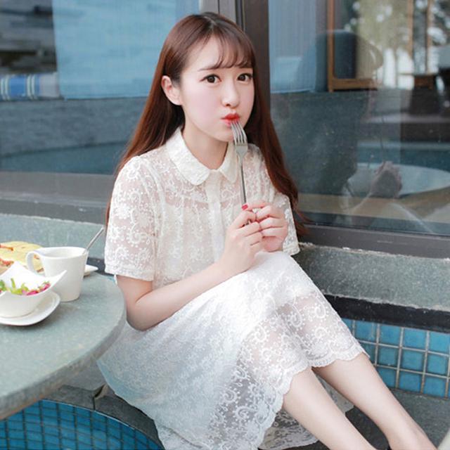 蕾丝连衣裙,性感到无可救药~