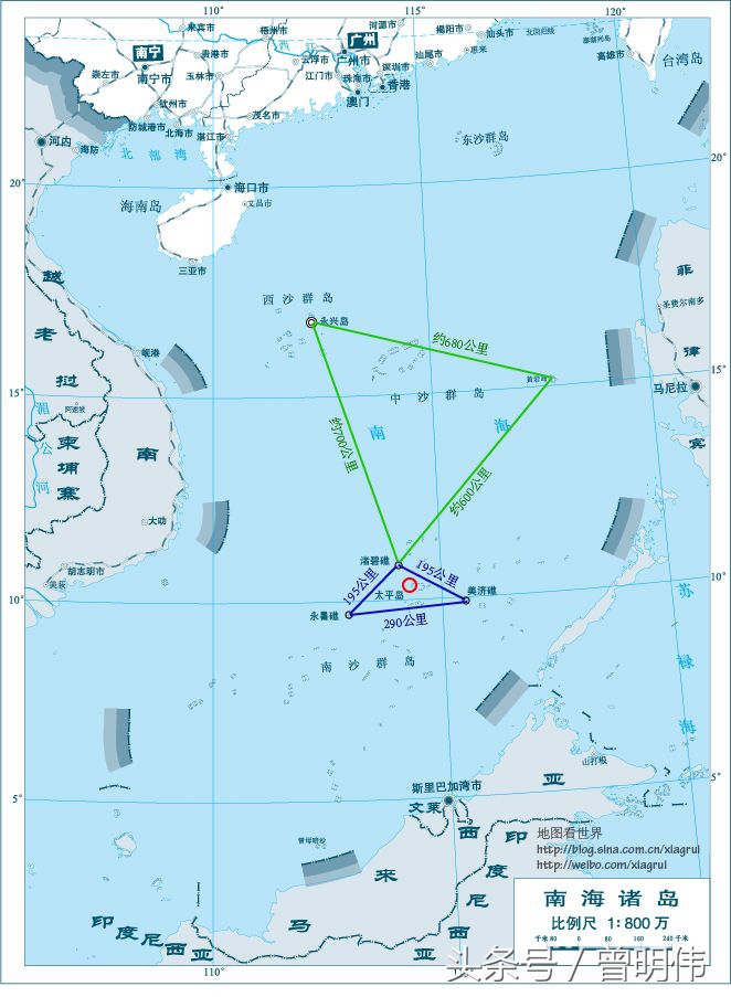 南海上的马尔代夫,美济岛与马尔代夫相比