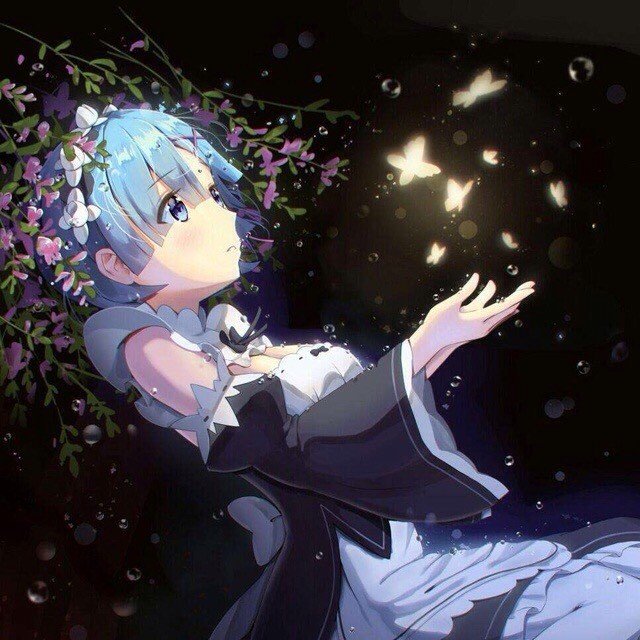 雷姆动漫头像女生,雷姆动漫头像高清唯美